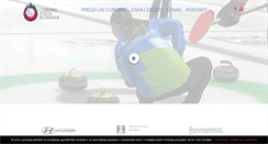 Desktop Screenshot of curling-zveza.si